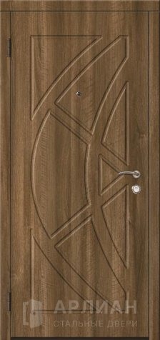 Фото №2 «Черная дверь с фурнитурой хром №98»